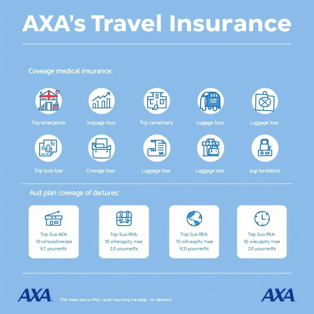 Travel Insurance AXA coverage types and plan options